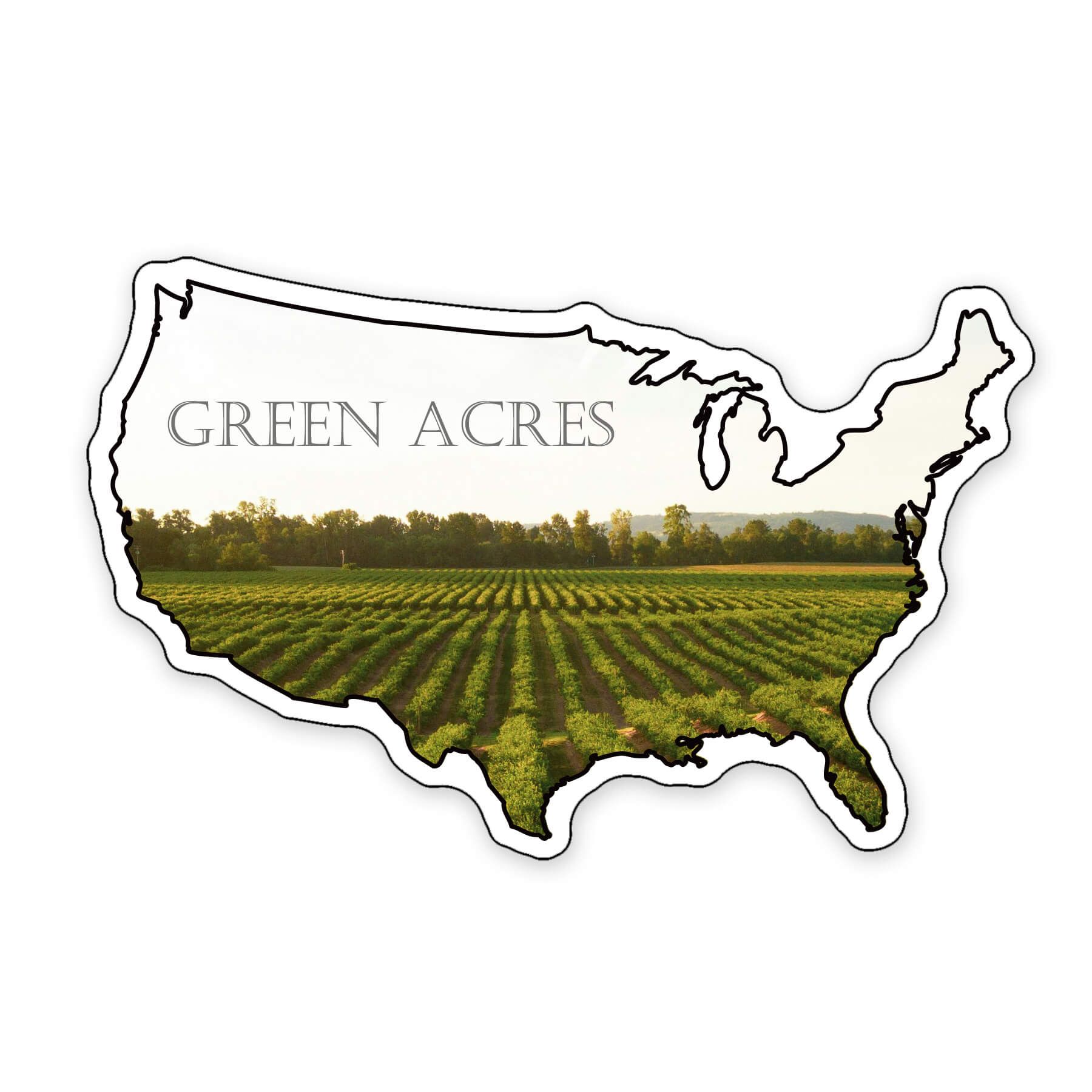 USA Shaped NoteKeeper™ Magnet 35 Mil                             